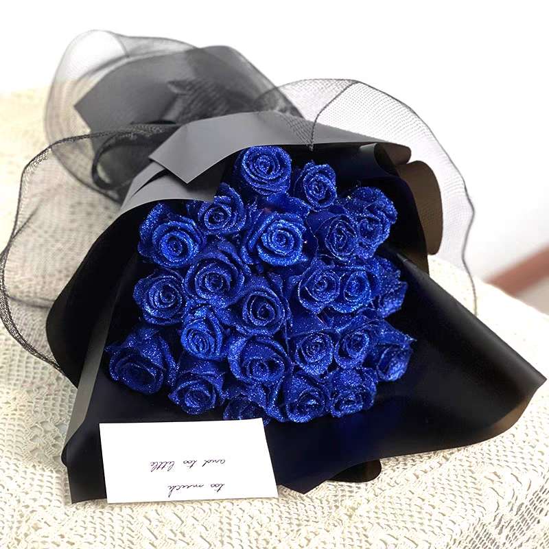 đź’•Shimmering Rose Bouquet - Valentine's Day Gift - CUSTLOVE