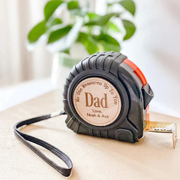 Personalized Gift Tape Measure and Hammer Best Gift for Dad