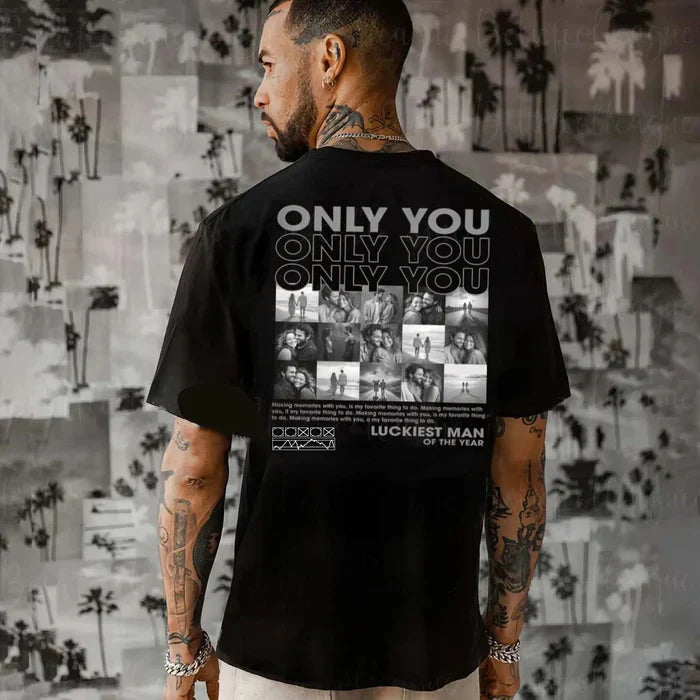 Unique Custom Photo Tee 💗 Crewneck 💗 Hoodie - CUSTLOVE