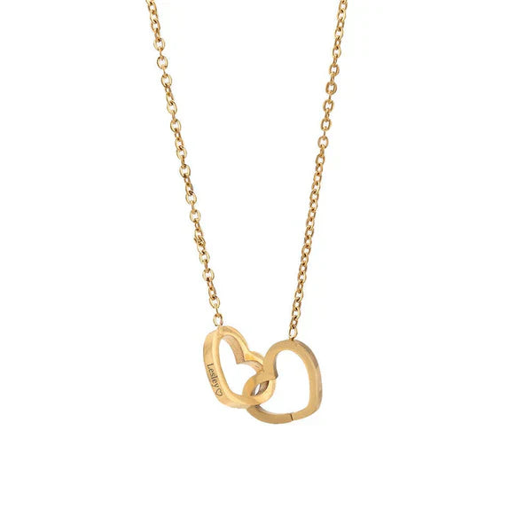 Engraved heart necklace comes in a real rose bear gift box