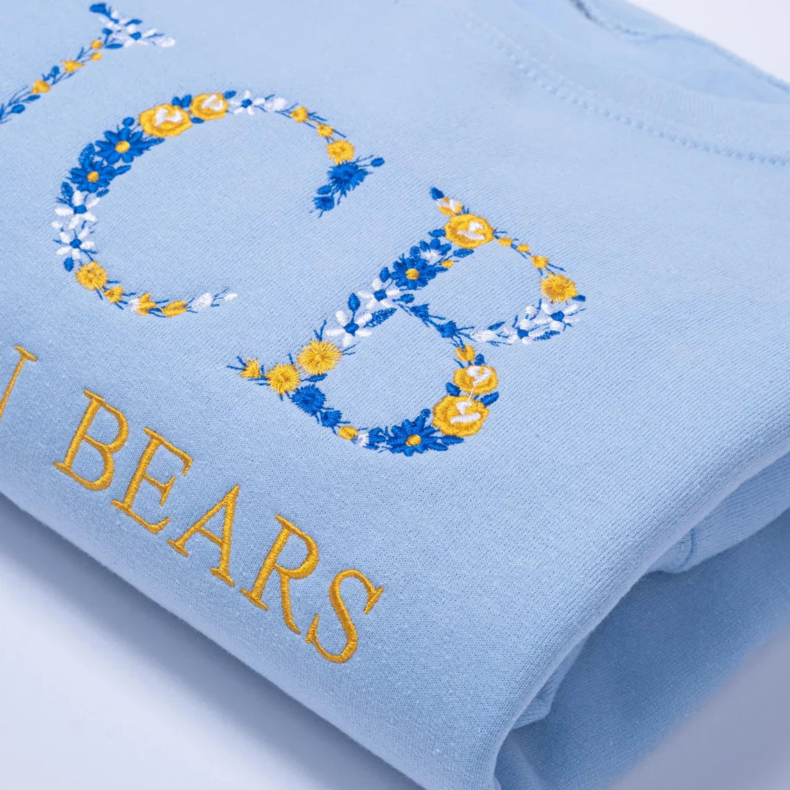 Exquisite embroidered floral letter Sweatshirt/Hoodie/T-Shirt