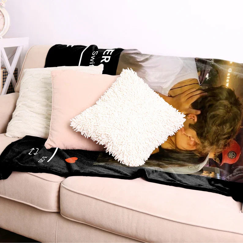 Personalized Blanket With Photo And Music